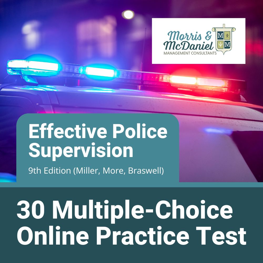 Police Supervisor Practice Tests