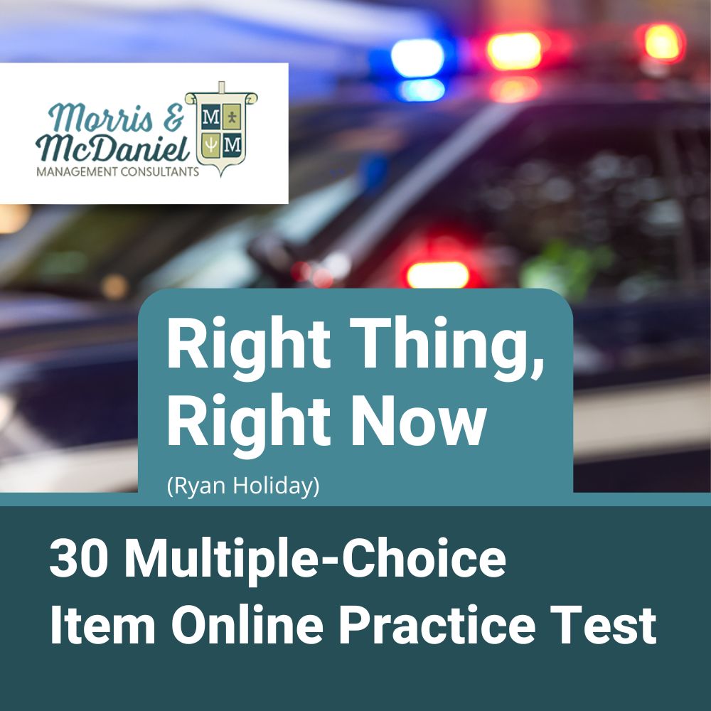 Police Supervisor Practice Tests