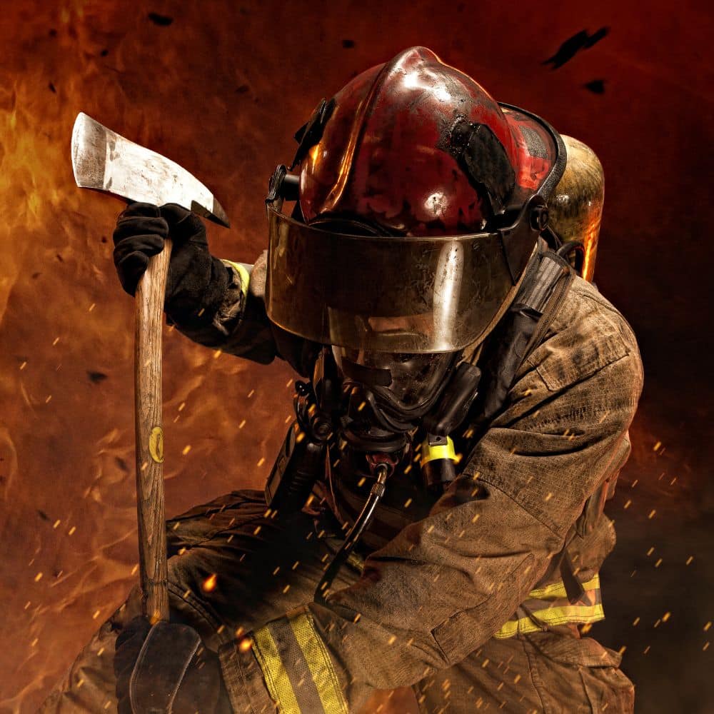 Fire Officer Morris and McDaniel
